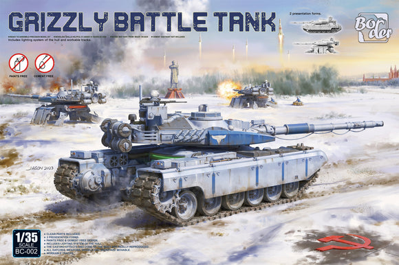 1/35 Border Models Grizzly Battle Tank 
