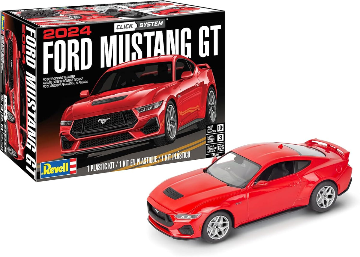 1/25 Revell 2024 Ford Mustang GT 85-4586 NEW TOOL RELEASE