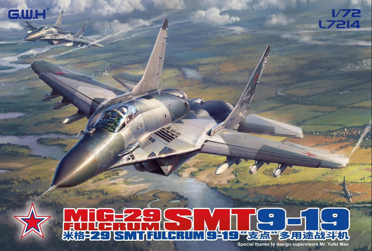 1/72 GWH MIG-29 9-19 SMT #L7214 NEW! – HobbyNut Models
