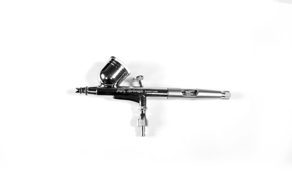 AK-9000 Basic Line Double-Action Airbrush/Spare Parts Combo
