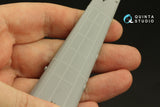 1/24 Triple riveting rows (rivet size 0.25 mm, gap 1.0 mm, suits 1/24 scale), White color, total length 3.2 m/10.5 ft QRV-034