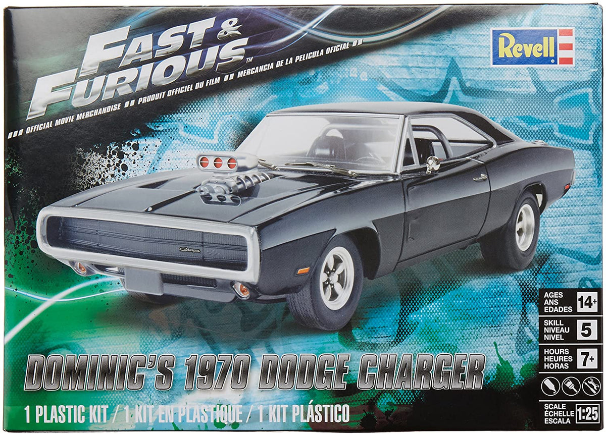 1/25 Revell Fast & Furious Dominic's 1970 Dodge Charger 85-4319 