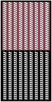 1/24 1/25 Scale Motorsport Upholstery Pattern Decal Vertical Wave Raspberry/Black on Clear # 1961