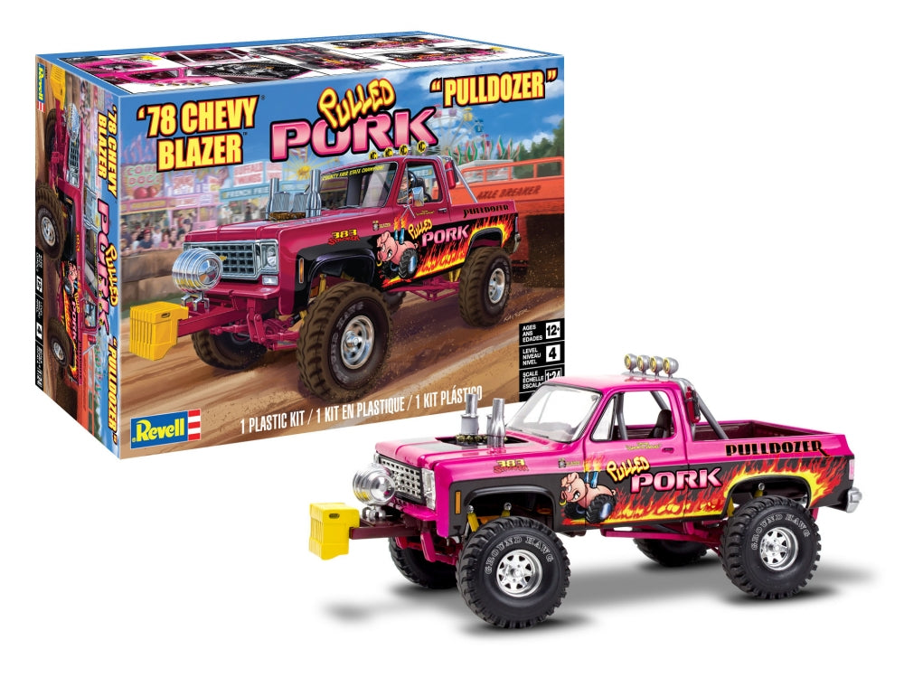 1/24 Revell 1978 Chevy Blazer Pulled Pork Pulldozer Competition