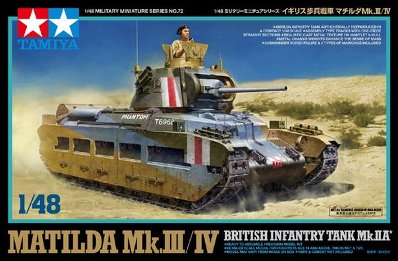 1/48 Tamiya British Matilda Mk.Iii / Iv 32572