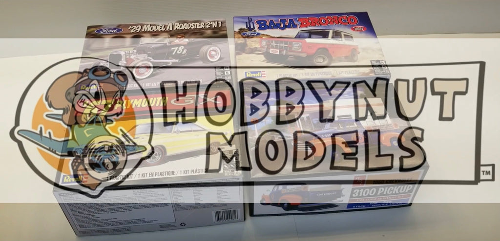 Check out the “Model Car Videos” new YouTube video review of some kits he got here.