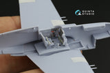 1/72 QUINTA STUDIO P-40B 3D-Printed Interior (for Airfix) 72133