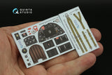 1/24 Quinta Studio Spitfire Mk.IXc 3D-Printed Interior (for Airfix kit) 24009