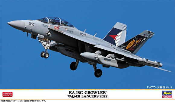 1/72 Hasegawa EA-18G Growler™ “VAQ-131 Lancers 2022” - 02432