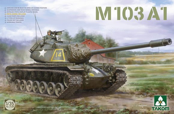 1/35 Takom US M103A1 Heavy Tank 2139