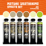 AK Interactive Gouaches Nature Weathering Effects Set AKG26