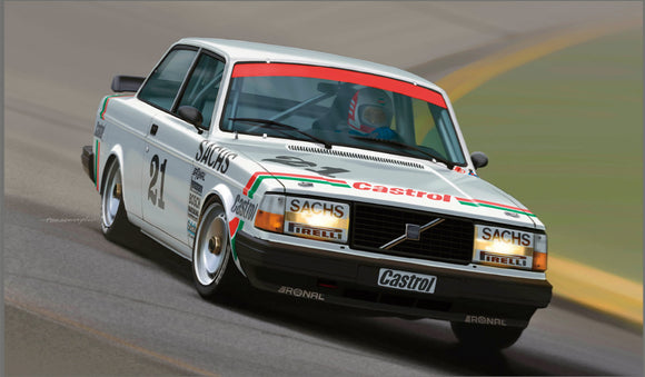 1/24 NuNu / Platz Volvo 240 Turbo '85 DTM Champion 24027