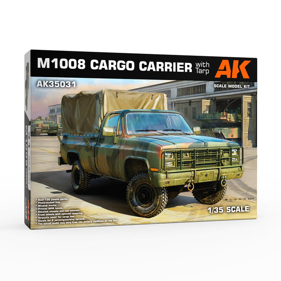 1/35 AK Interactive M1008 Troop Carrier With Tarp 35031 NEW TOOL!