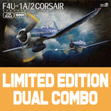 1/48 Magic Factory 1/48 F4U-1A/2 Corsair (Dual Combo, Limited Edition) 2 Kits In one Box #5001