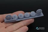 1/48 Quinta Studio I-16 Wheels (early type) with separate hubs and weighted tires (all kits) QT 48035
