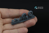 1/48 Quinta Studio LaGG-3, MiG-3, La-5/La-7/La-9, Yak-7/Yak-9, I-185/250 Wheels (longitudinal tread) (all kits) QT48063
