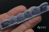 1/48 Quinta Studio I-16 Wheels (early type) with separate hubs and weighted tires (all kits) QT 48036