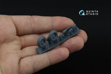 1/48 Quinta Studio LaGG-3, MiG-3, La-5/La-7/La-9, Yak-7/Yak-9, I-185/250 Wheels (longitudinal tread) (all kits) QT48063