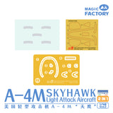 1/48 Magic Factory 1/48 A-4M Skyhawk Light Attack Aircraft #5002