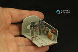 1/32 Quinta Studio P-47D Thunderbolt Bubbletop (Late) 3D-Printed Interior (for Trumpeter) 32187