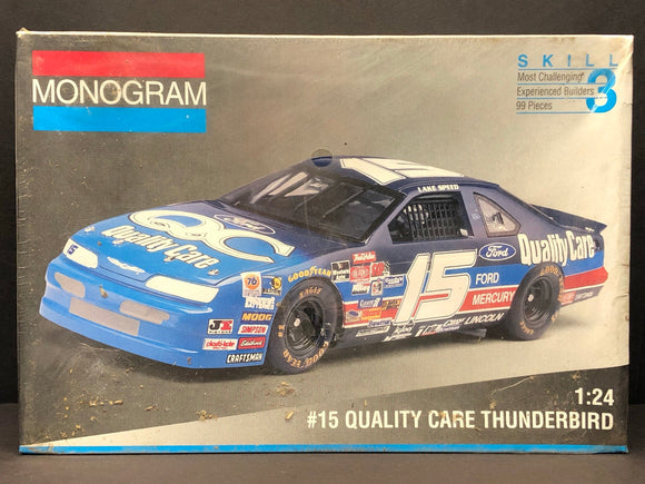 1/24 Monogram Lake Speed #15 Quality Care 1994 Thunderbird (Sealed) 2451