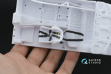 1/24 Quinta Studio Sabelt 2inch seat belt harness, black (With metal buckles) (all kits) QR+24003