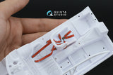 1/24 Quinta Studio Sabelt 2inch seat belt harness, red (With metal buckles) (all kits) QR+24002