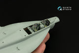 1/72 Quinta Studio F/A-18F Late, E/A-18G 3D-Printed Interior (for Academy kit) 72075