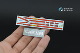 1/24 Quinta Studio Sabelt 2inch seat belt harness, red (With metal buckles) (all kits) QR+24002