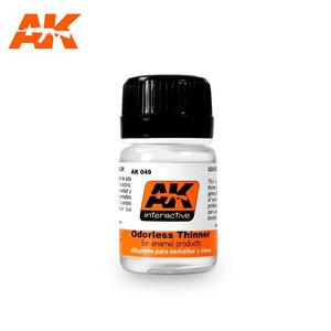 AK Interactive Weathering Odorless Turpentine 35ml Thinner AK 049