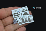 1/72 Quinta Studio AH-64D early 3D-Printed Interior (Academy)(with 3D-printed resin part) QD+72152