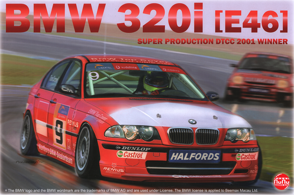 1/24 NuNu / Platz BMW 320i E46 Super Production DTCC 2001 Winner 24007