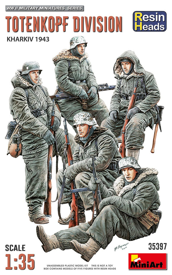 1/35 Miniart Totenkopf Division. Kharkov 1943. w/Resin Heads 35397