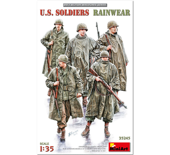 1/35 Miniart U.S. Soldiers Rainwear 35245