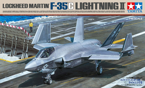 1/48 Tamiya LOCKHEED F-35 C LIGHTNING II 61127 NEW TOOL KIT!
