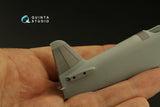 1/48 Quinta Studio Yak-9T Flaps and panels (Zvezda) QP48031