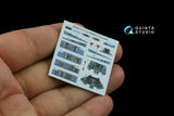 1/72 Quinta Studio Su-30MKK 3D-Printed Interior  (with 3D-printed resin part)(for Trumpeter kit) QD+72177