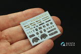 1/72 Quinta Studio Bf 110C/D/E 3D-Printed Interior (for Eduard kit) 72179
