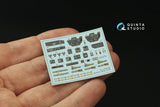 1/72 Quinta Studio Bf 110C/D/E 3D-Printed Interior (for Eduard kit) 72179