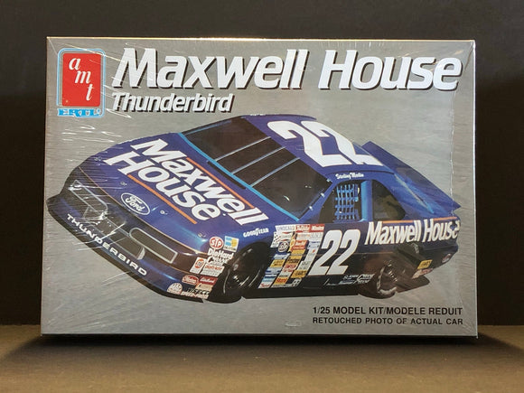 1/25 AMT/ERTL Maxwell House #22 Sterling Marlin 1991 Ford Thunderbird (Sealed)