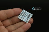 1/72 Quinta Studio Su-33 3D-Printed Interior (with 3D-printed resin part) (for Trumpeter kit) QD+72180