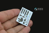 1/72 Quinta Studio AH-64D early 3D-Printed Interior (Academy)(with 3D-printed resin part) QD+72152