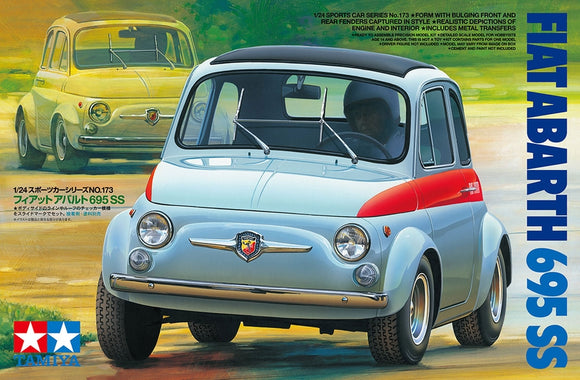 1/24 Tamiya 1/24 Fiat Abarth 695 SS Sports Car #24173