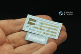 1/32 Quinta Studio WWII Luftwaffe fighter seatbelts (with metal buckles) (All kits) QR+32033