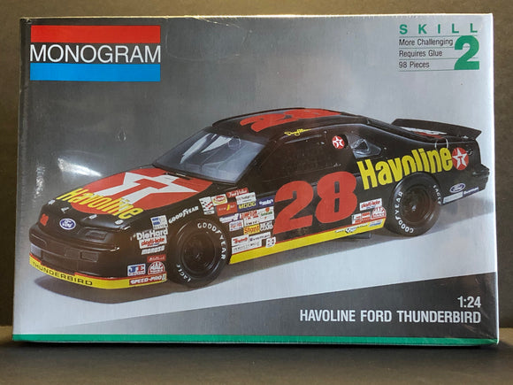1/24 Monogram Davey Allison #28 Havoline 1991 Ford Thunderbird (Sealed)