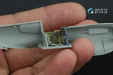 1/72 QUINTA STUDIO P-40E 3D-Printed Interior (for Academy/Modelist) (with 3D-printed resin parts)  QD+ 72054