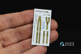 1/32 Quinta Studio British Fighter Seatbelts, pre-war/early WWII (with metal buckles) (All kits) QR+32045