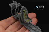 1/32 Quinta Studio British Fighter Seatbelts, mid WWII (with metal buckles) (All kits) QR+32046