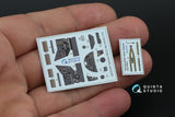 1/72 QUINTA STUDIO Typhoon Mk.1B Late 3D-Printed Interior (for Airfix) 72154