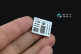 1/72 Quinta Studio AH-64D early 3D-Printed Interior (Academy)(with 3D-printed resin part) QD+72152